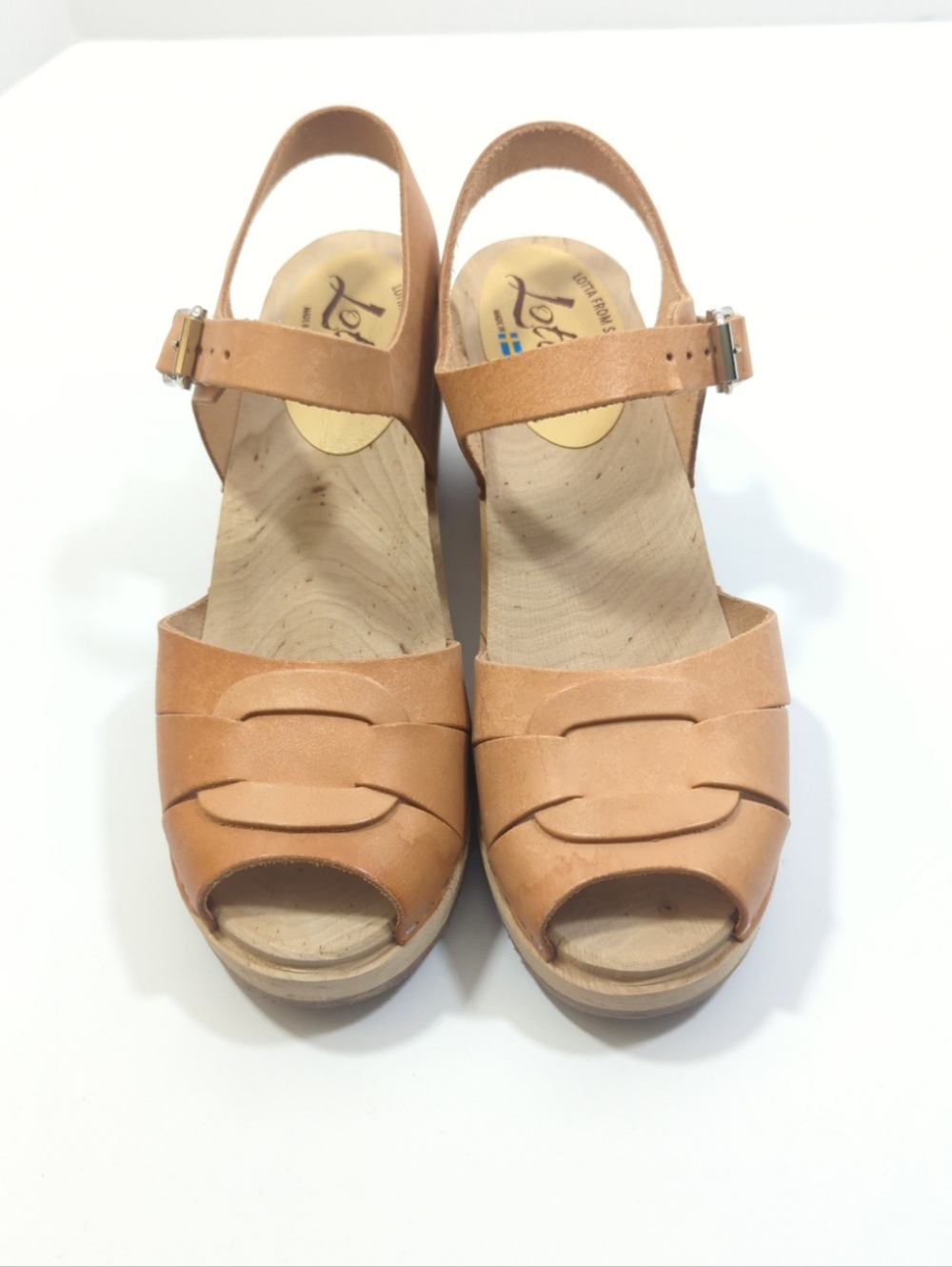 Lotta From Stockholm Peep Toe Clogs